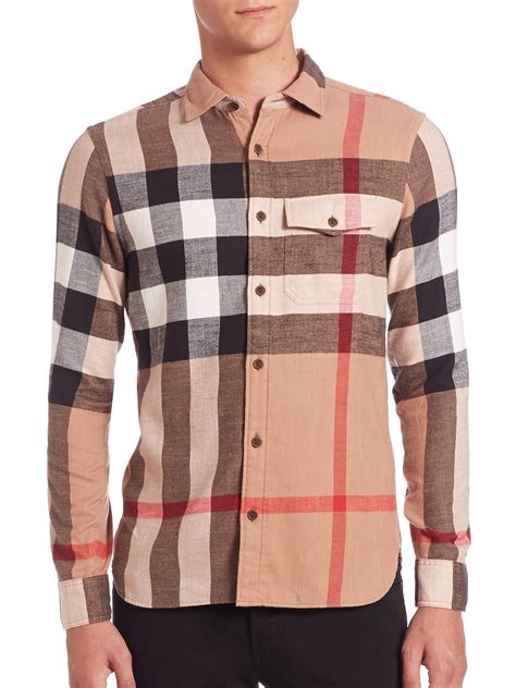 burberry shirt men for sale|discount Burberry shirts men.